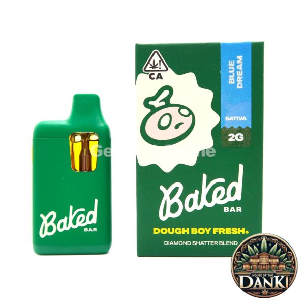 Baked Bar 2g Diamond Shatter Vape – Blue Dream