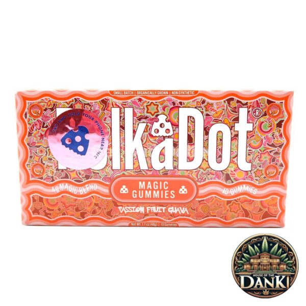 PolkaDot PolkaDot 4000mg Magic Mushroom Gummies – Passion Fruit Guava