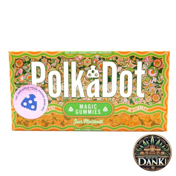 PolkaDot 4000mg Magic Mushroom Gummies – Sour Martinelli