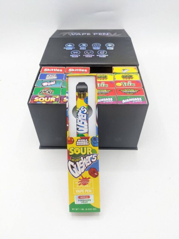 Norder Disposable Pen Sour Gushers Vape | 2g Live Resin Disposable - Image 2
