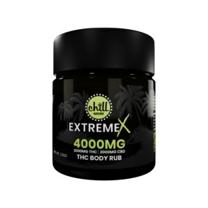 2000mg THC : 2000mg CBD | EXTREME X Body Rub | Chill Medicated