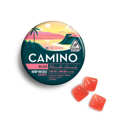 Camino Watermelon Lemonade ‘Bliss’ 5mg Gummies